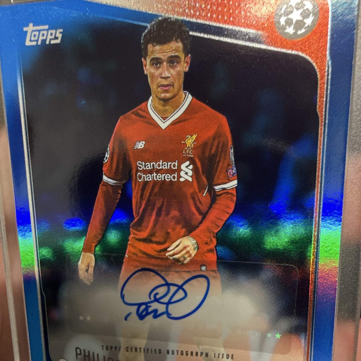 Topps Philippe Coutinho Auto Topps UEFA Club Competitions 2025/26 BA PC 014/1502