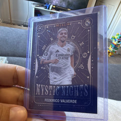 Topps Merlin Mystic Nights Insert Federico Valverde Real Madrid UCL 22/23 MN 190