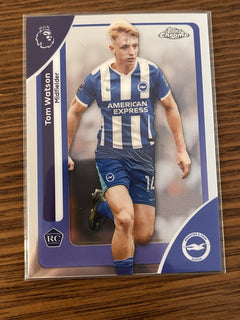 Tom Watson Rookie Topps Chrome Premier League Brighton & Hove Albion #441