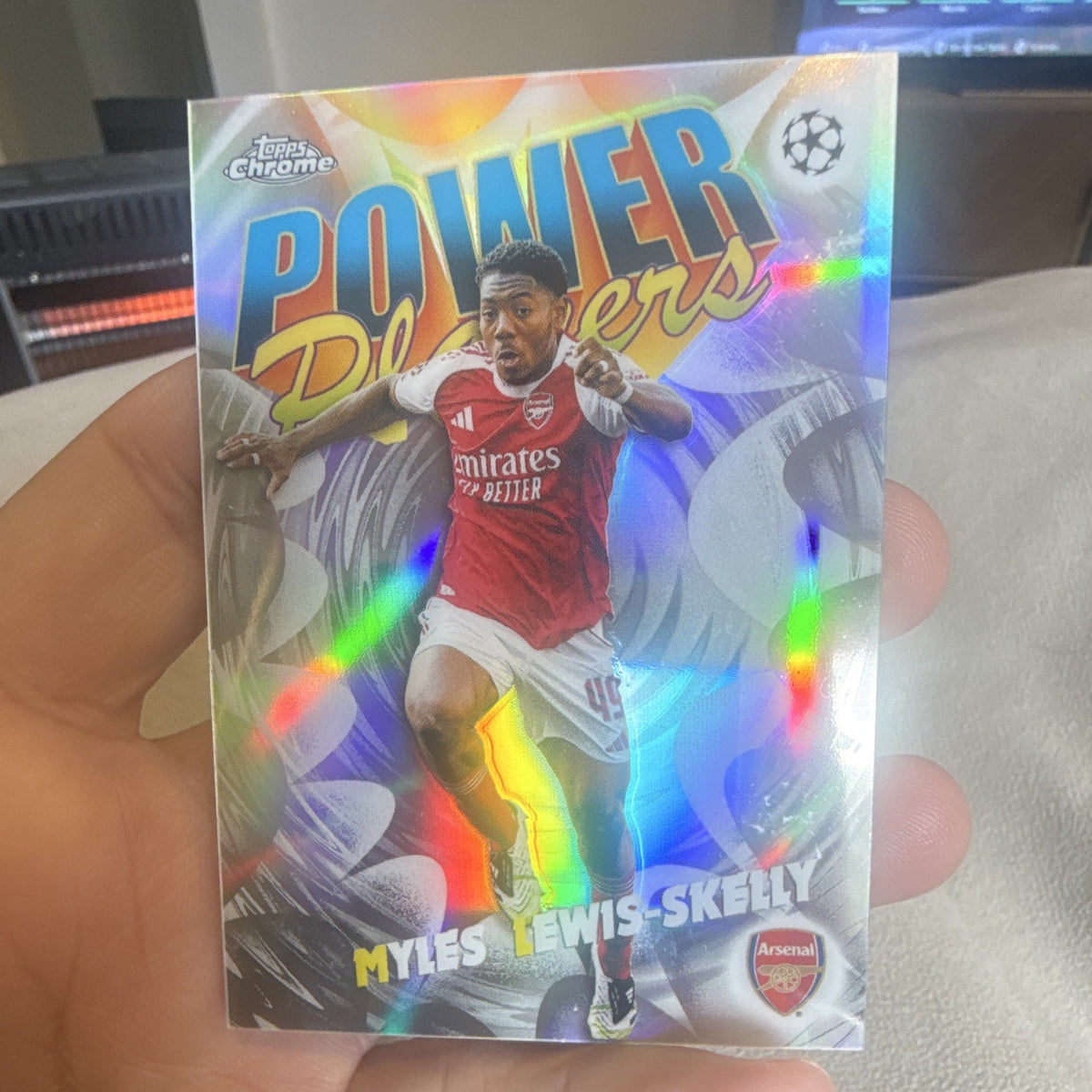 Topps Topps Chrome UEFA Champions League Power Players PP 4 Myles Lewis Skelly0