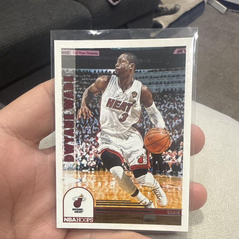Panini 2022 23 NBA Hoops Dwyane Wade Base Set #298 Miami Heat0