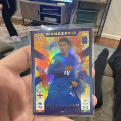 Topps Match Attax UEFA EURO 2024 Wonderkid Jude Bellingham LE3 Ltd Ed England0