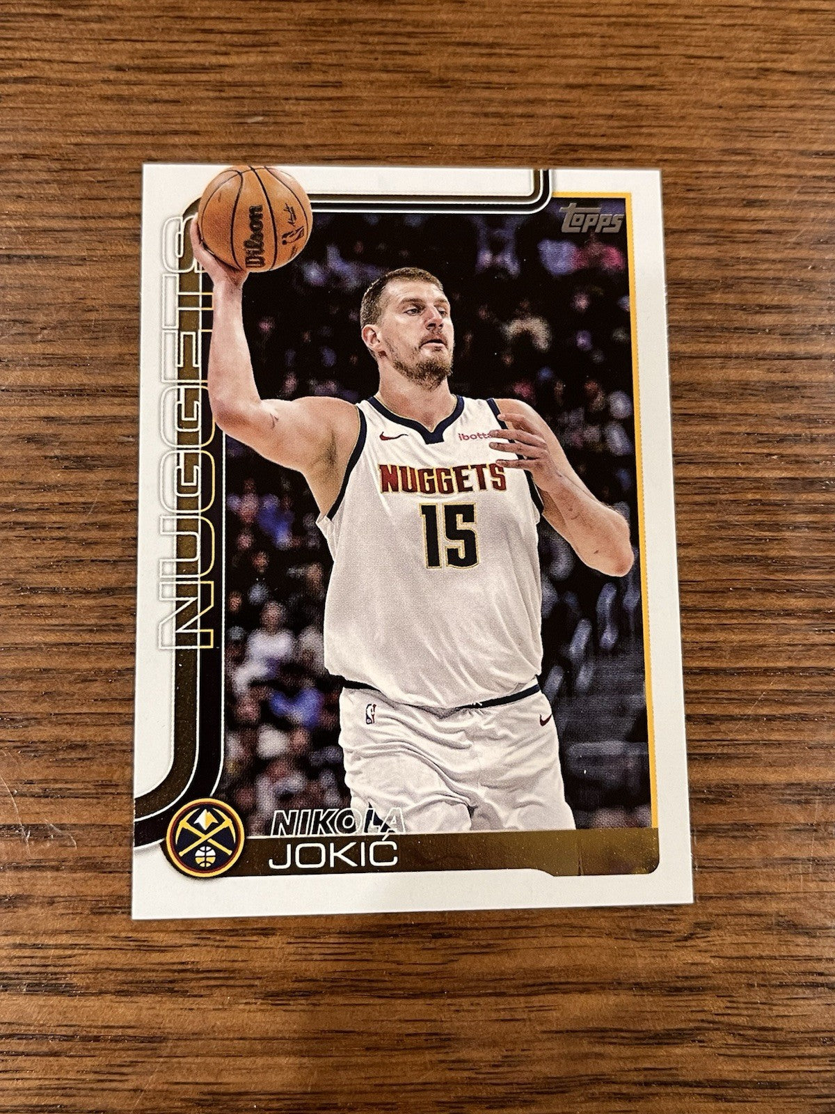 Topps Nikola Jokić Base Set Denver Nuggets #101 NBA 24 25 Basketball 20250