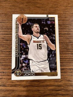 Topps Nikola Jokić Base Set Denver Nuggets #101 NBA 24 25 Basketball 20250