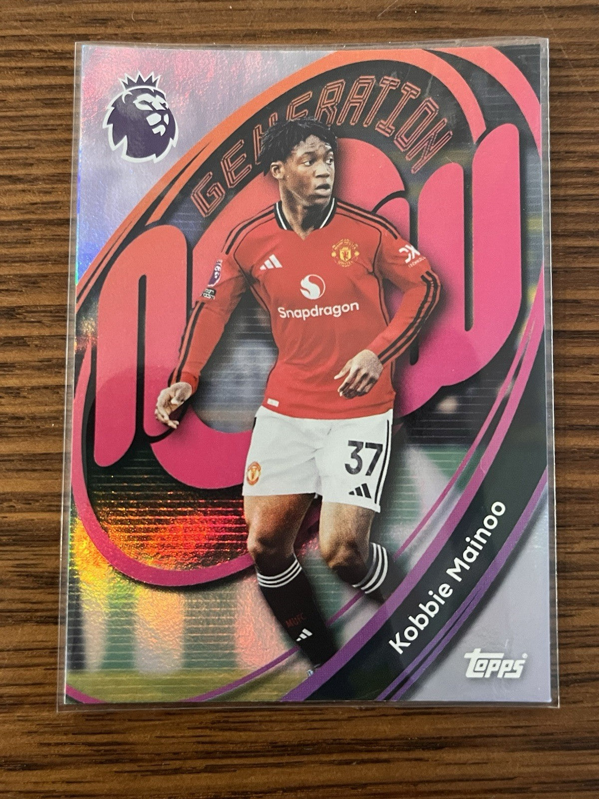 Topps Premier League Generation Now Insert Kobbie Mainoo Man Utd #214 2025/261