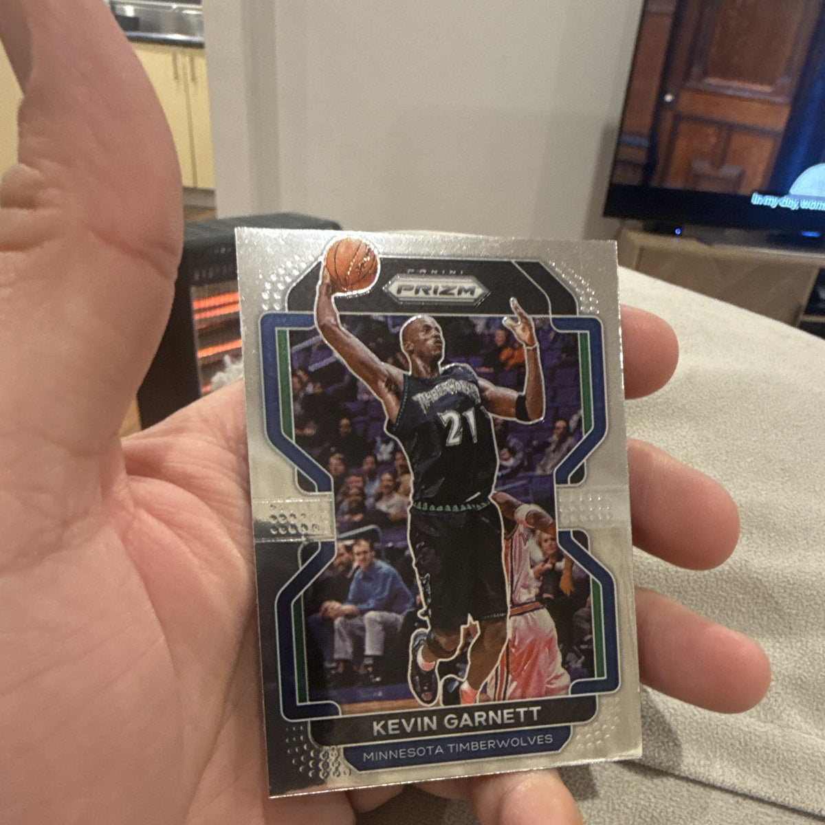 Panini Prizm Basketball 2021 22 Kevin Garnett Base Set #256 Timberwolves0