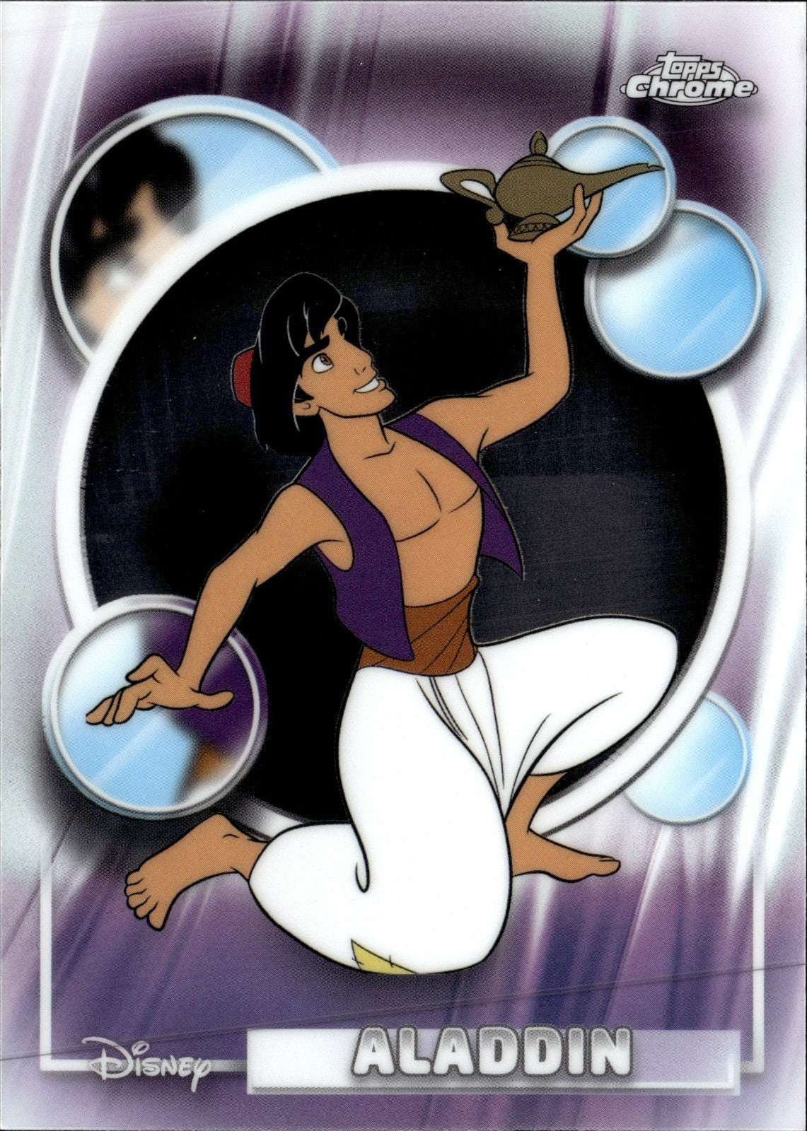 Aladdin Base Topps Chrome Disney 81 NM0