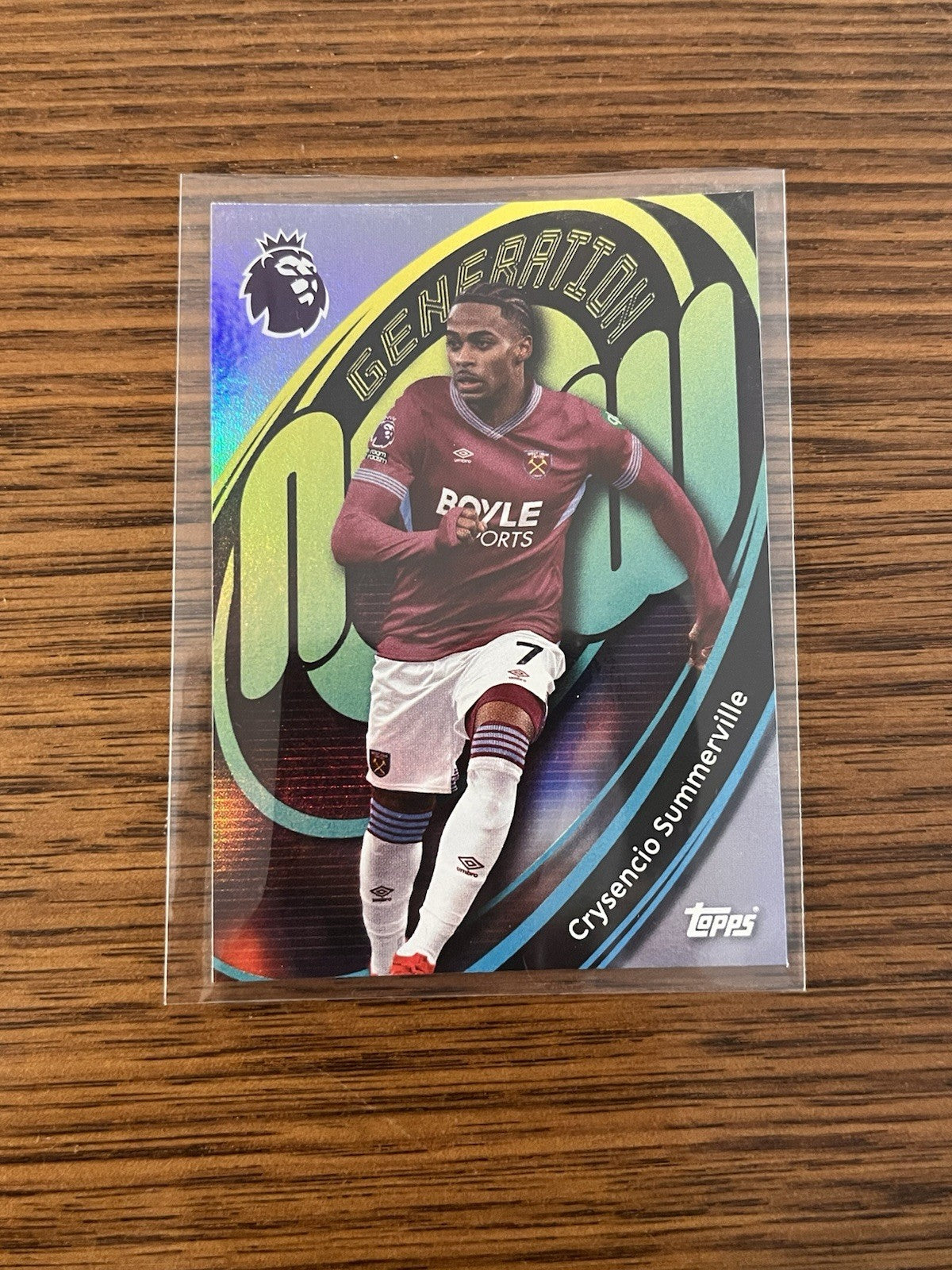 Topps Crysencio Summerville Generation Now Insert Premier League 2025/26 #2860
