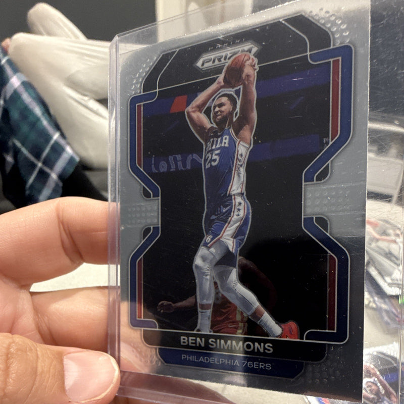 Panini Ben Simmons Base Set 2021-22 Prizm Basketball 199 Philadelphia 76ers0
