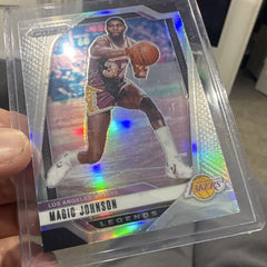 Panini 2024 25 Prizm Basketball Magic Johnson Legends Insert #294 Lakers3