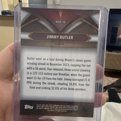 Topps Chrome Jimmy Butler Insert Refractor BOD 15 2025 NBA Basketball Card1