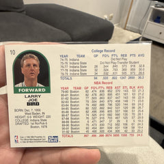Larry Bird Base Set SkyBox NBA Hoops 1992 93 #10 Boston Celtics1