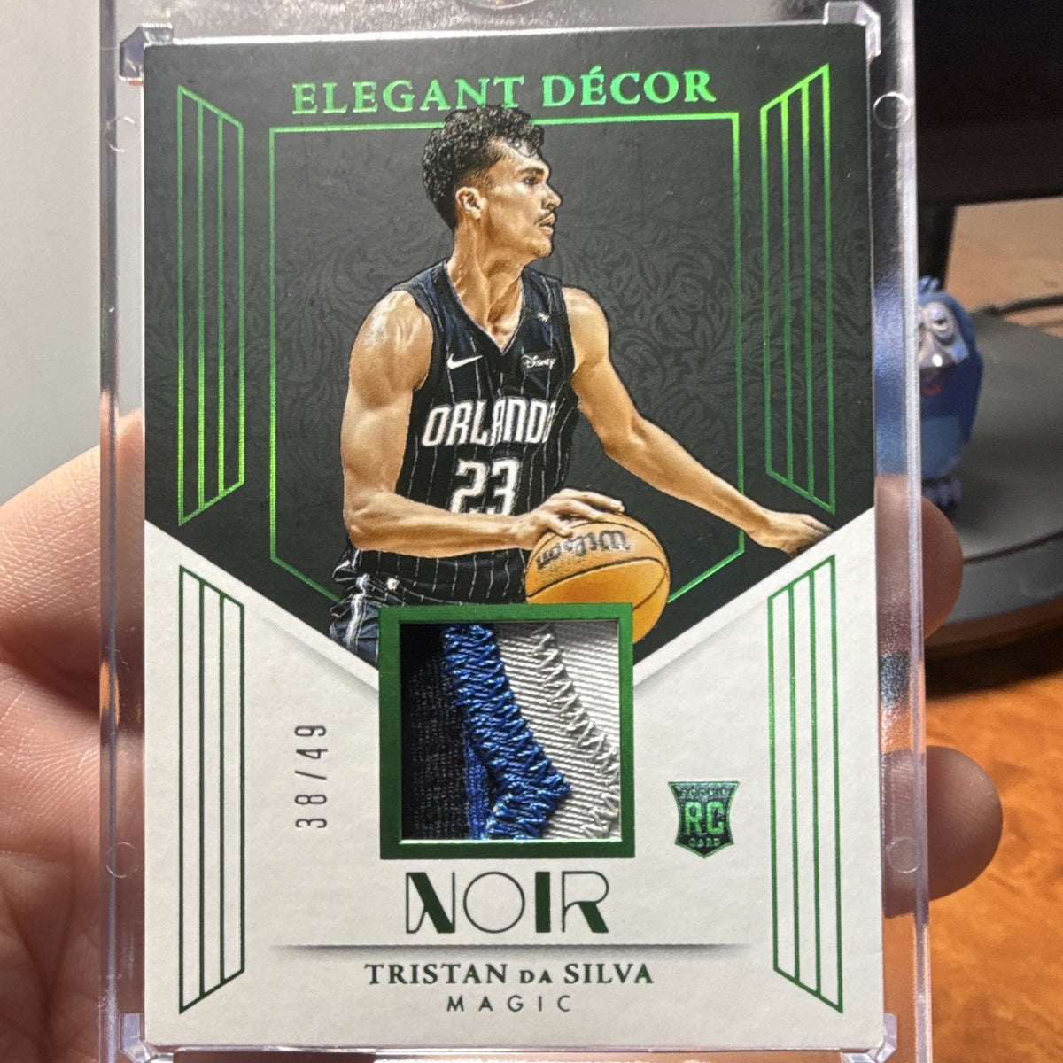 Panini Noir 2024 25 Tristan da Silva RC Patch Elegant Décor 38/49 Magic0