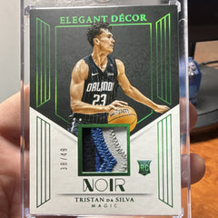 Panini Noir 2024 25 Tristan da Silva RC Patch Elegant Décor 38/49 Magic0