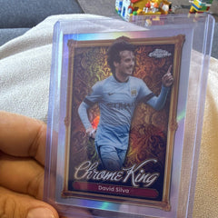Topps David Silva Chrome King Insert Topps Chrome Premier League CK13 2025/260