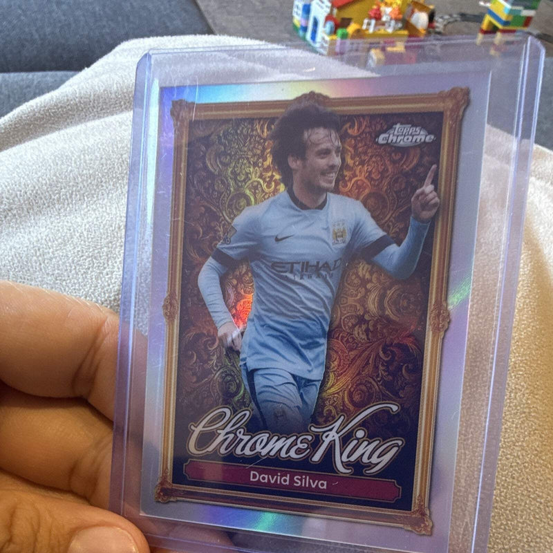 Topps David Silva Chrome King Insert Topps Chrome Premier League CK13 2025/260