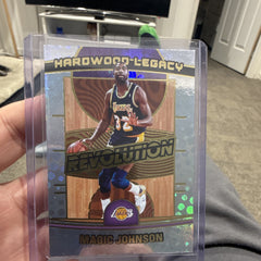 Panini Revolution Hardwood Legacy No. 15 Magic Johnson LA Lakers0