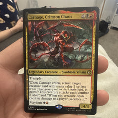 MTG Carnage, Crimson Chaos SPM 0125 Rare EN 2025 Legendary Creature0