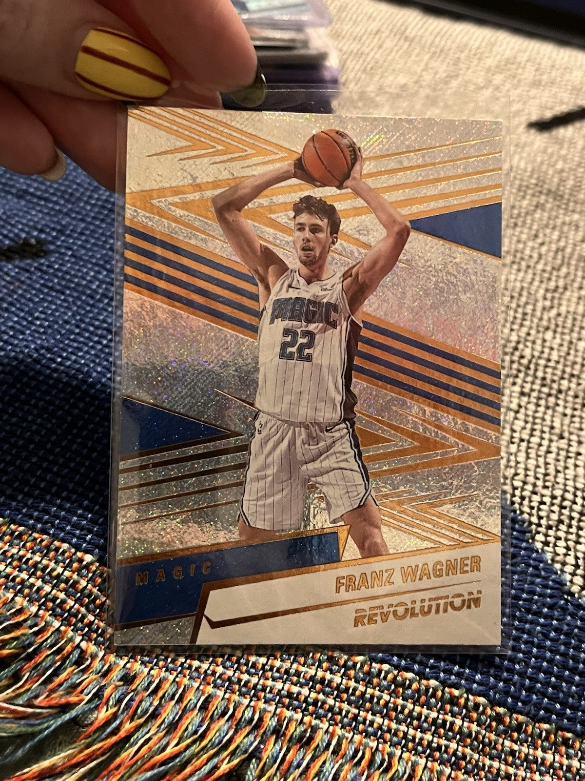 Panini 2024 25 Revolution Basketball Parallel Franz Wagner Orlando Magic #390