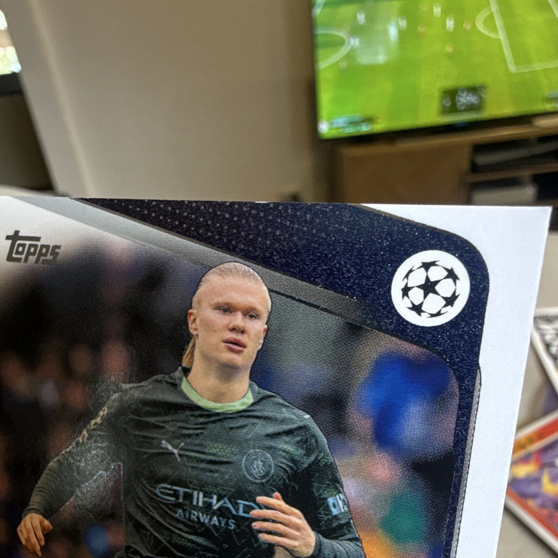 Topps UEFA Champions League Erling Haaland Man City 2026 Sticker #1812