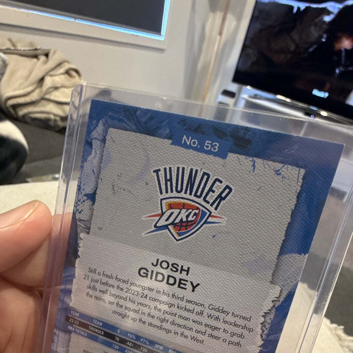Panini Court Kings 2023 24 Josh Giddey #53 Oklahoma City Thunder2