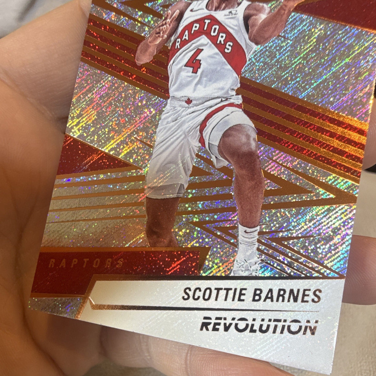 Panini Revolution Scottie Barnes Toronto Raptors No. 4 Parallel3