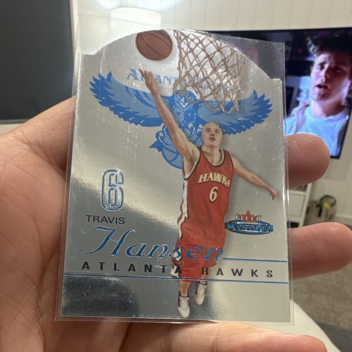 Fleer Mystique Avant Travis Hansen Atlanta Hawks #101 Serial Numbered /600 03 040