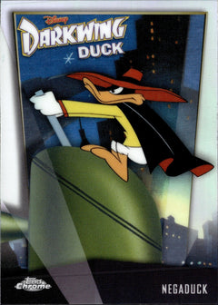 Negaduck Base Topps Chrome Disney   Darkwing Duck 35th Anniversary DD 10 NM0