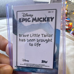 Topps Chrome Disney Epic Mickey Mickey Mouse Brave Little Tailor EM-12 2026 Holo2