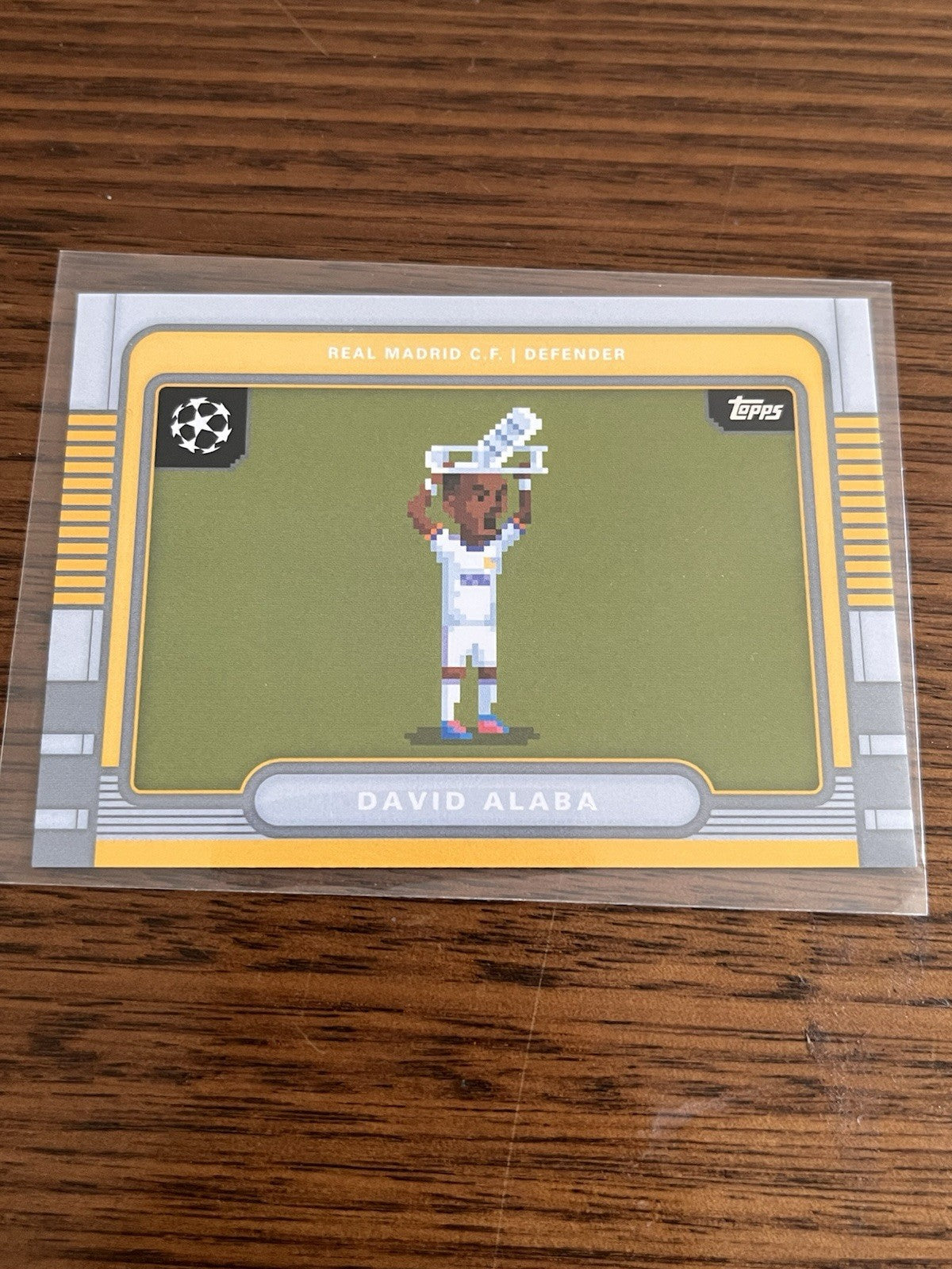 Topps UEFA Champions League David Alaba Insert 8B 1 Real Madrid C.F.1