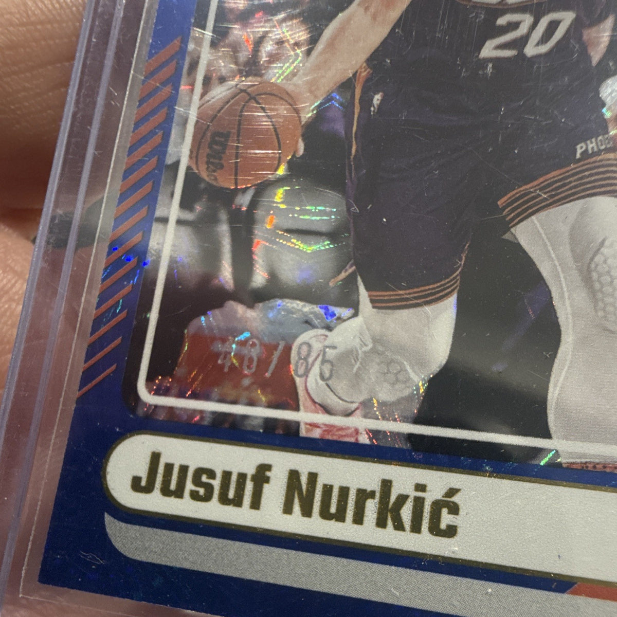 Panini Donruss 2024 25 Jusuf Nurkić Phoenix Suns #154 Serial Numbered 48/852