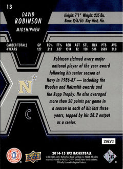 David Robinson Base SPx 13 NM1