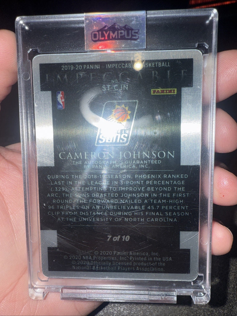 Cameron Johnson Stainless Stars Auto /103