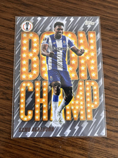 Topps Born Champ Insert Samu Aghehowa FC Porto UEFA Europa League BC 101