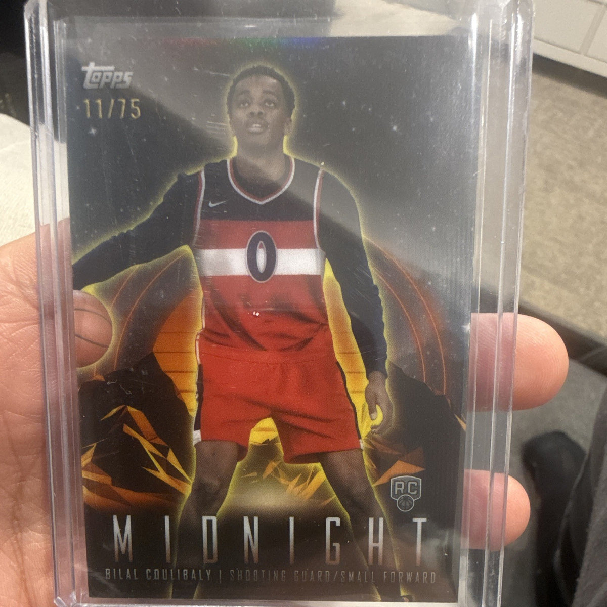 Topps Midnight Bilal Coulibaly Rookie Insert #38 11/75 (Print Run 75)0