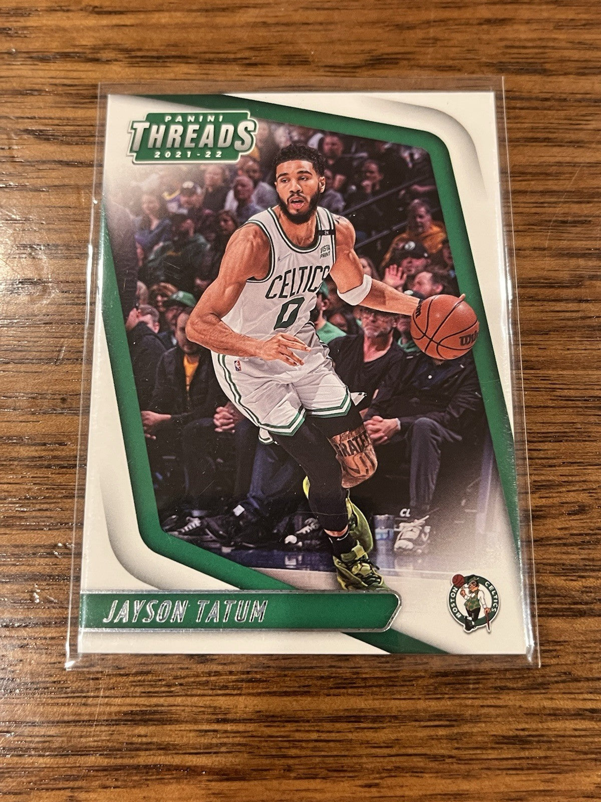 Panini Jayson Tatum Base 2021 22 Chronicles Threads Basketball No. 96 Celtics0