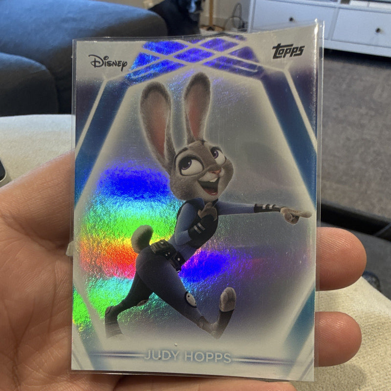 Topps Disney 100 Judy Hopps Insert #62 Zootopia Non Sport Trading Card0