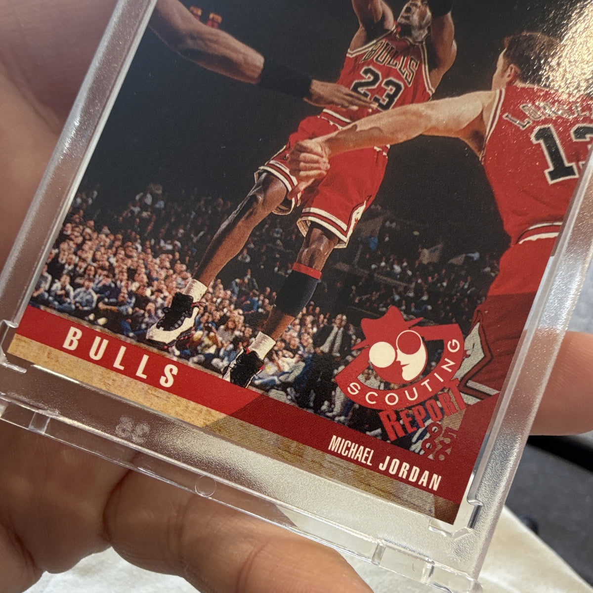 Upper Deck Collector's Choice Michael Jordan Chicago Bulls 1994 95 #324 Scouting3