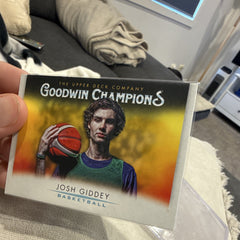 Upper Deck Josh Giddey Base Set 2021 Goodwin Champions #86 OKC Thunder2