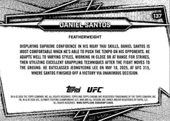 Daniel Santos Base 137 Topps Chrome NM1
