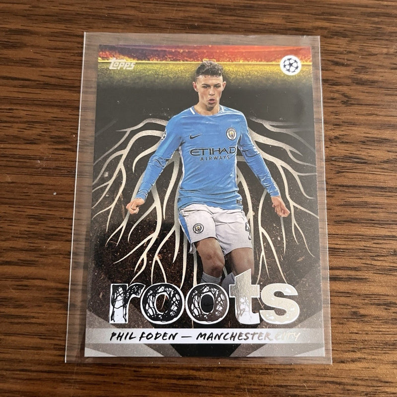 Topps Roots Insert RT 11 Phil Foden Manchester City UEFA Champions League 20260