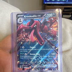 Krookodile ex Holo Rare Crimson Invasion 055/086 Stage 2 320 HP English0