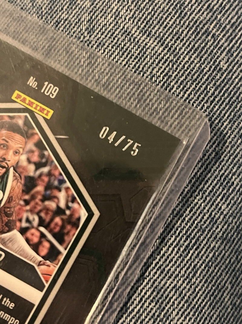 Panini Mosaic 2023-24 Damian Lillard Milwaukee Bucks #109 Parallel 04/753