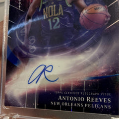 Topps Midnight Stroke of Midnight SM AR Antonio Reeves Auto New Orleans Pelicans1