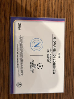 Giovanni Di Lorenzo Trophy Chasers TC 18 Topps UEFA Champions League2