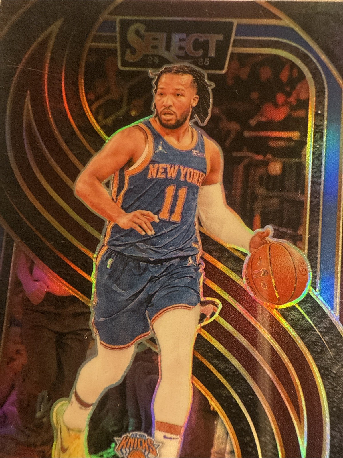 2024 25 Panini Select Jalen Brunson #151 Maroon Prizm Numbered 7/1753