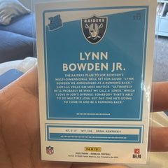2020 Panini Donruss Rated Rookie #352 Lynn Bowden Jr. Las Vegas Raiders1