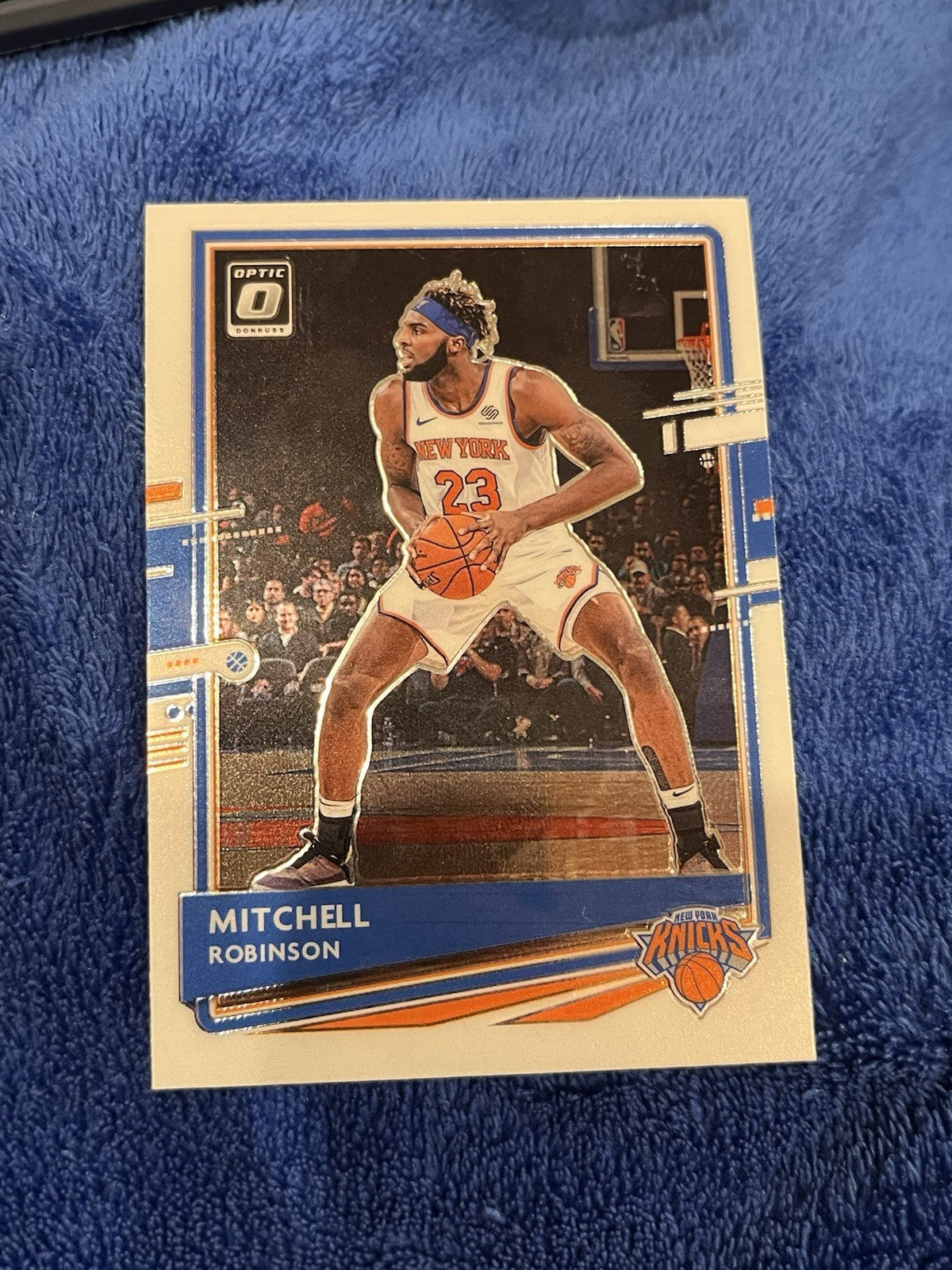 Panini Donruss Optic 2020 21 Mitchell Robinson Base Set #99 New York Knicks0