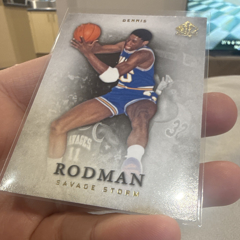 Upper Deck 2012 13 SP Authentic Dennis Rodman SE Oklahoma State #93