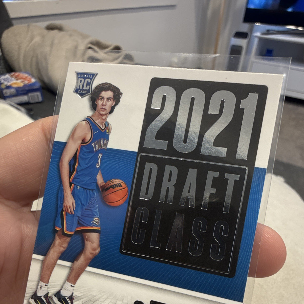 Panini Josh Giddey Rookie 2021 22 Contenders 2021 Draft Class #6 OKC1